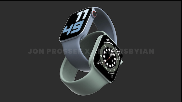 Apple Watch Series 7のデザイン画像①